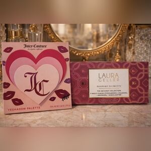 Juicy Couture Eyeshadow Palette + Laura Geller Passport To Pretty Palette